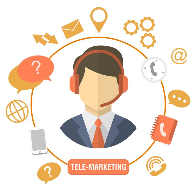 Lead generation dashboard displaying prospect database and cold calling metrics